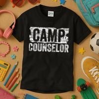 Funny Summer Camp Counselor Staff Director Teacher Kids T-Shirt thumb 3