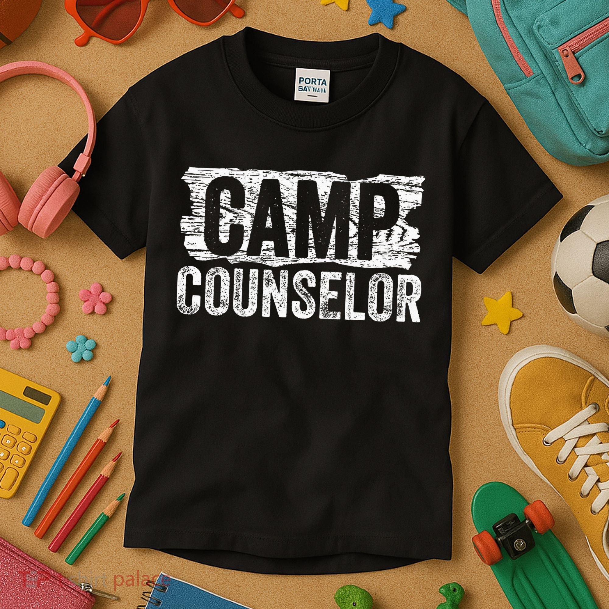 Funny Summer Camp Counselor Staff Director Teacher Kids T-Shirt