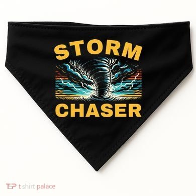Future Storm Chaser Storm Chasing Tornado Meteorology USA-Made Doggie Bandana