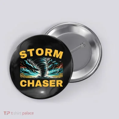 Future Storm Chaser Storm Chasing Tornado Meteorology Button
