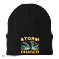 Future Storm Chaser Storm Chasing Tornado Meteorology Beanie thumb 0