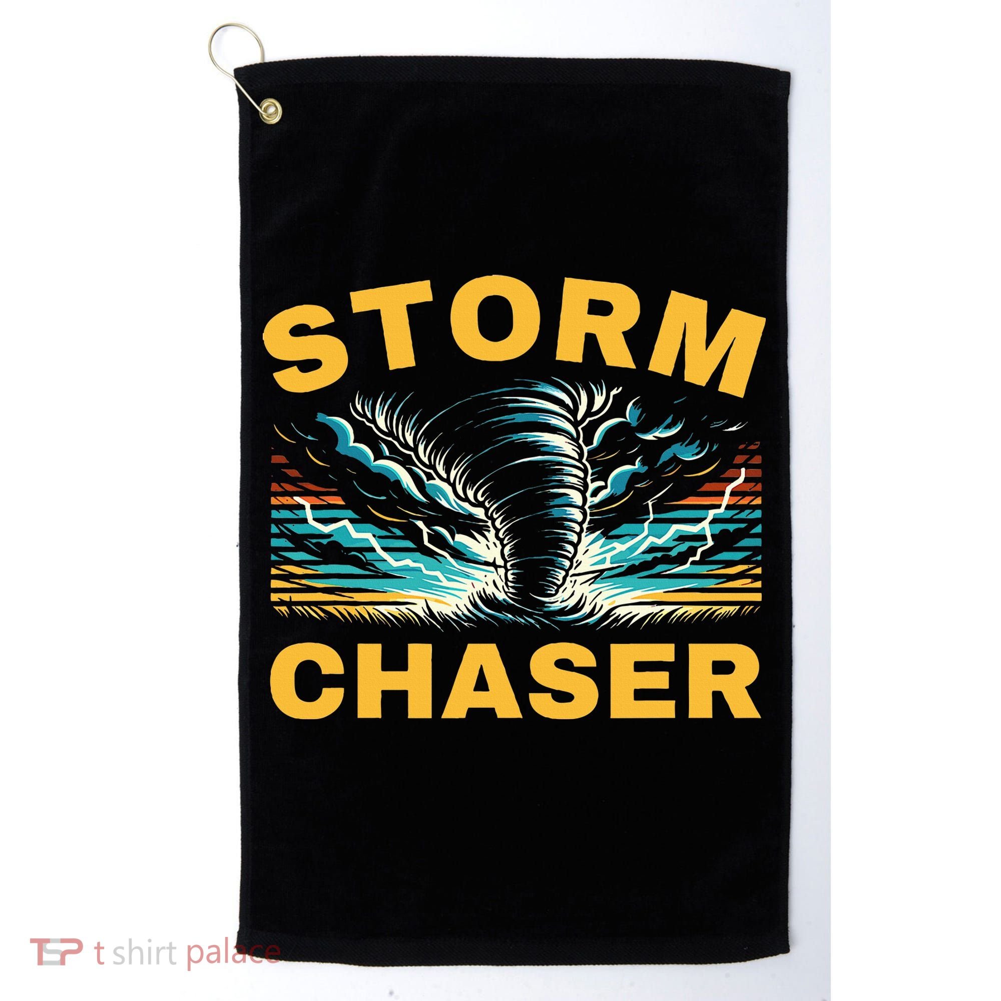 Future Storm Chaser Storm Chasing Tornado Meteorology Golf Towel