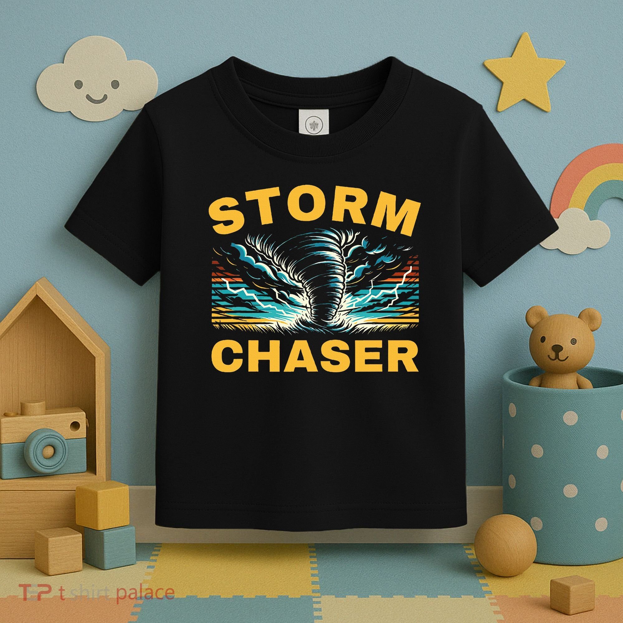 Future Storm Chaser Storm Chasing Tornado Meteorology Toddler T-Shirt