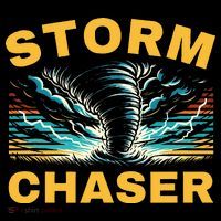Future Storm Chaser Storm Chasing Tornado Meteorology Women's Long Sleeve Shirt thumb 2