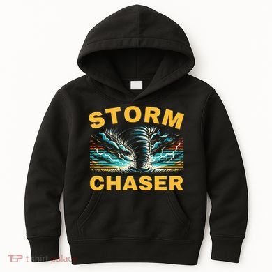 Future Storm Chaser Storm Chasing Tornado Meteorology Kids Hoodie