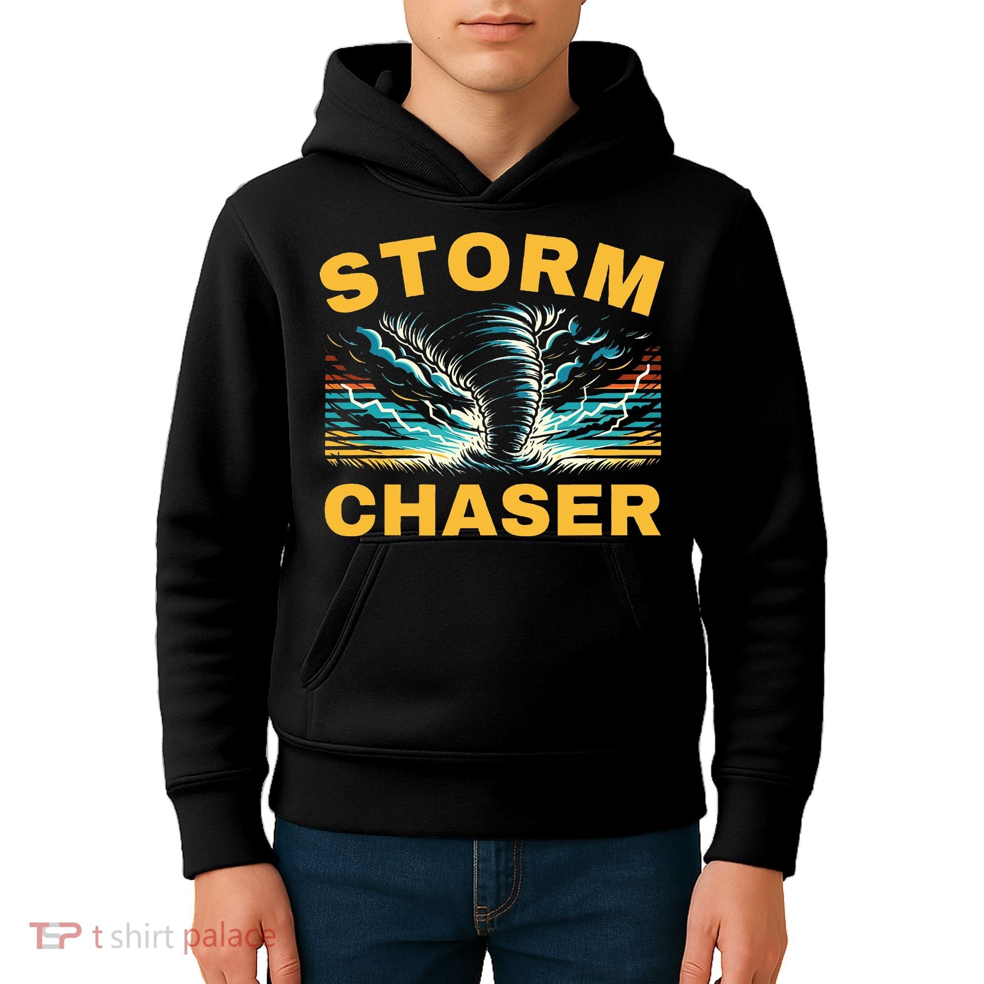Future Storm Chaser Storm Chasing Tornado Meteorology Kids Hoodie