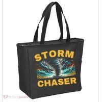 Future Storm Chaser Storm Chasing Tornado Meteorology Tote Bag thumb 2