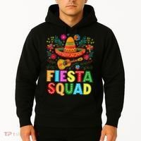 Fiesta Squad Cinco De Mayo Let's Fiesta Mexican Women Hoodie thumb 2