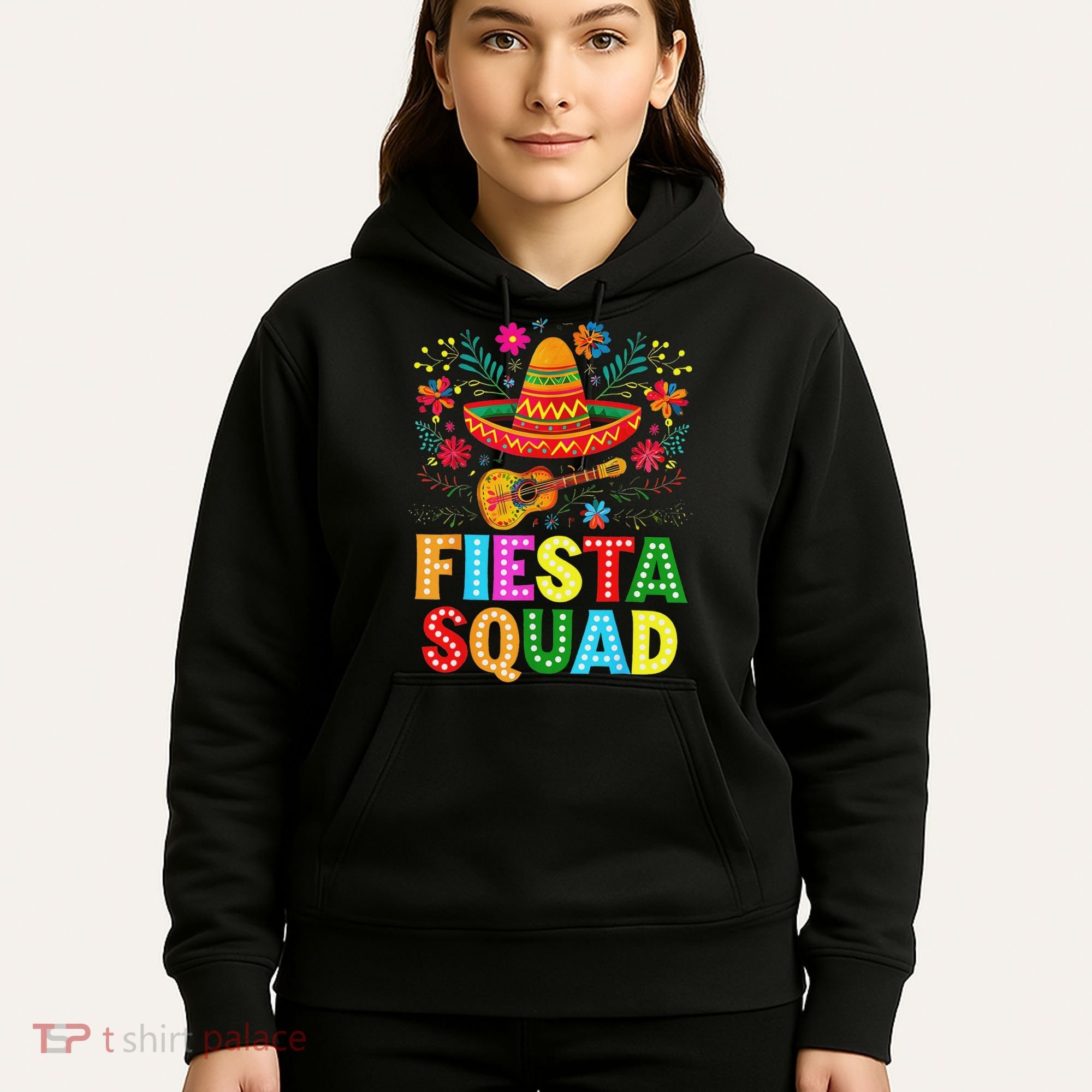Fiesta Squad Cinco De Mayo Let's Fiesta Mexican Women Hoodie
