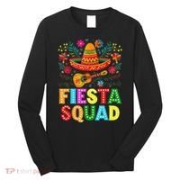 Fiesta Squad Cinco De Mayo Let's Fiesta Mexican Women Long Sleeve Shirt thumb 0