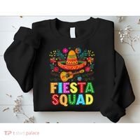 Fiesta Squad Cinco De Mayo Let's Fiesta Mexican Women Sweatshirt thumb 2