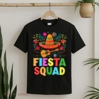 Fiesta Squad Cinco De Mayo Let's Fiesta Mexican Women T-Shirt thumb 2