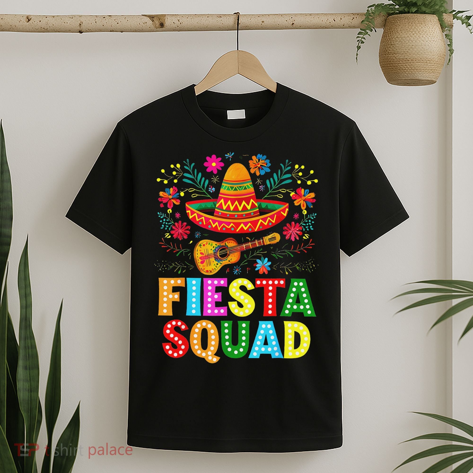 Fiesta Squad Cinco De Mayo Let's Fiesta Mexican Women T-Shirt