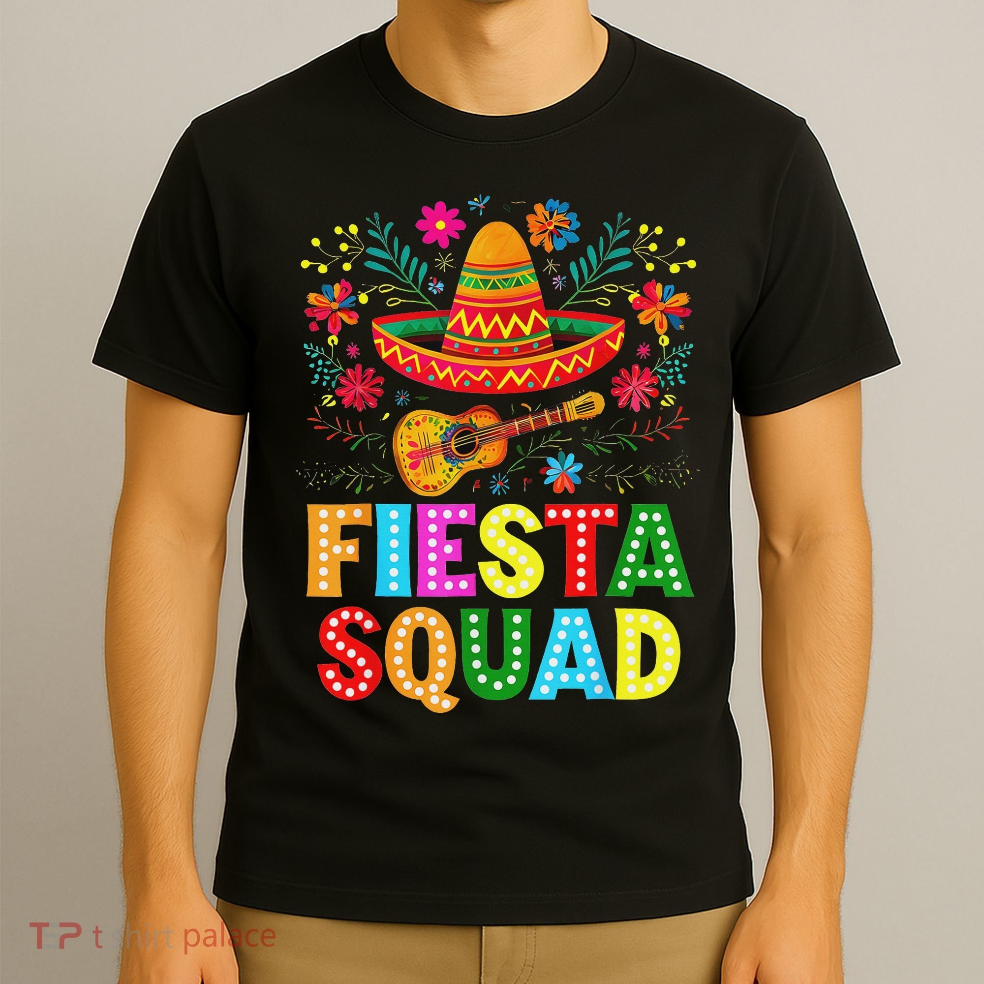 Fiesta Squad Cinco De Mayo Let's Fiesta Mexican Women T-Shirt