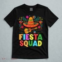 Fiesta Squad Cinco De Mayo Let's Fiesta Mexican Women T-Shirt thumb 5