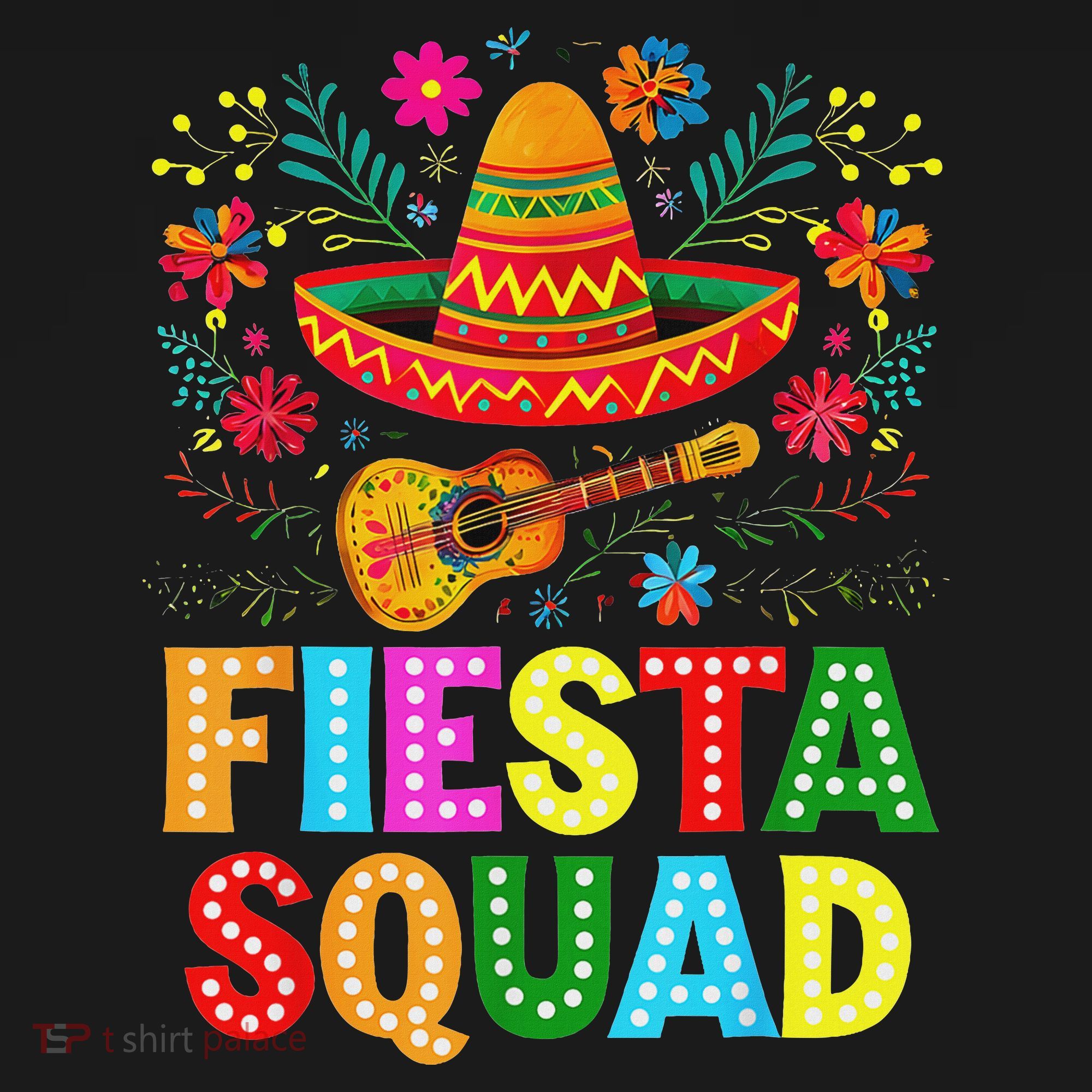 Fiesta Squad Cinco De Mayo Let's Fiesta Mexican Women Ornament