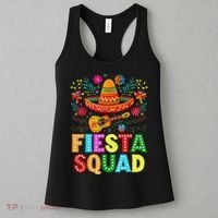 Fiesta Squad Cinco De Mayo Let's Fiesta Mexican Women Women's Tank Top thumb 3