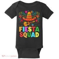 Fiesta Squad Cinco De Mayo Let's Fiesta Mexican Women Baby Bodysuit thumb 0