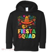 Fiesta Squad Cinco De Mayo Let's Fiesta Mexican Women Toddler Hoodie thumb 0