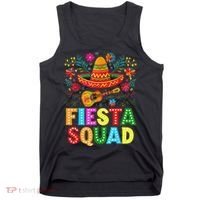 Fiesta Squad Cinco De Mayo Let's Fiesta Mexican Women Tank Top thumb 0