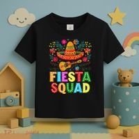 Fiesta Squad Cinco De Mayo Let's Fiesta Mexican Women Toddler T-Shirt thumb 3