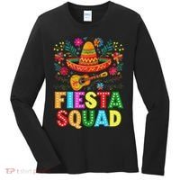 Fiesta Squad Cinco De Mayo Let's Fiesta Mexican Women Women's Long Sleeve Shirt thumb 0