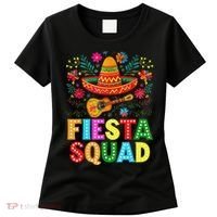 Fiesta Squad Cinco De Mayo Let's Fiesta Mexican Women Women's T-Shirt thumb 0