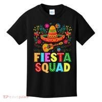 Fiesta Squad Cinco De Mayo Let's Fiesta Mexican Women Kids T-Shirt thumb 0