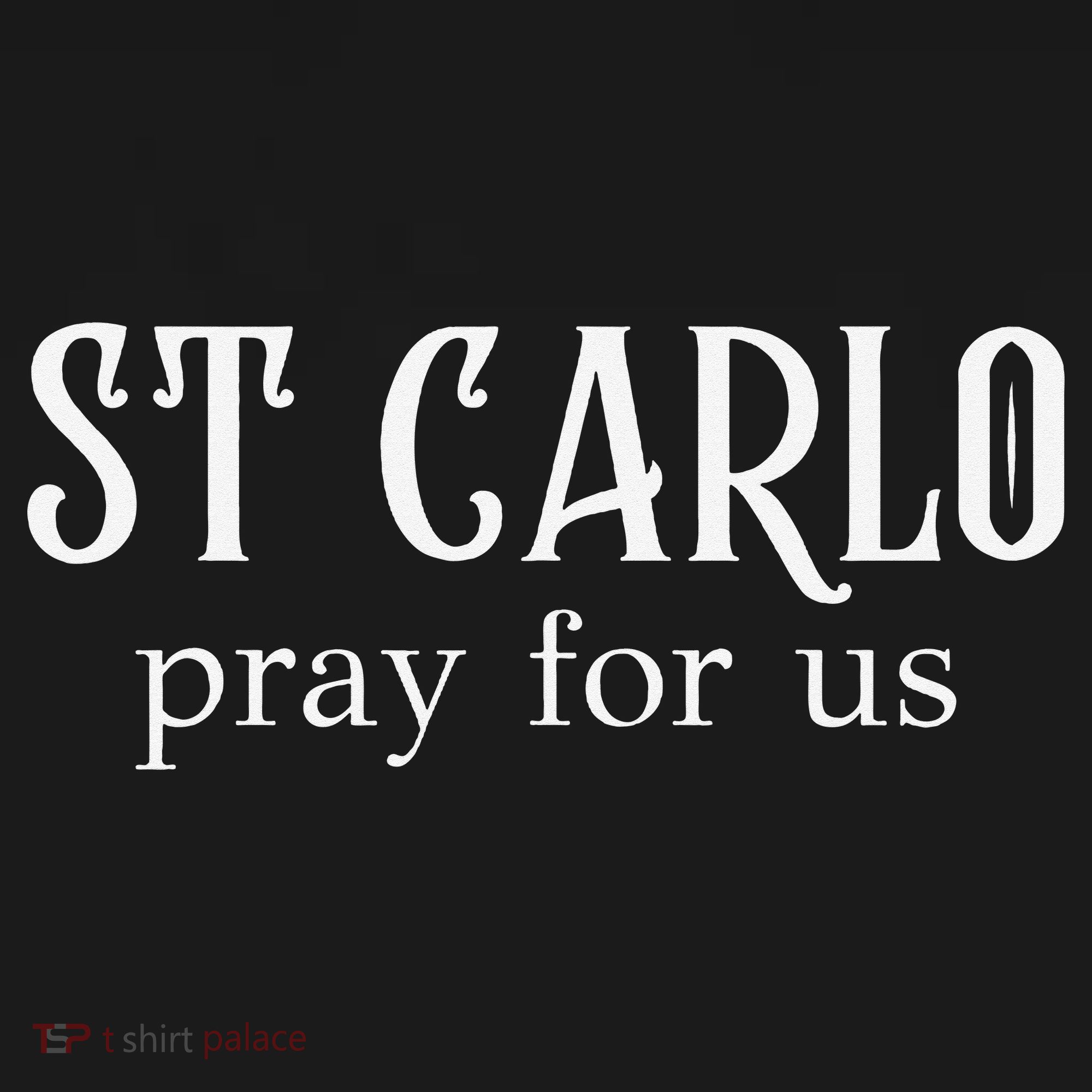 Funny St Carlo Pray For Us Catholic Millenial Saint Kids Sweatshirt