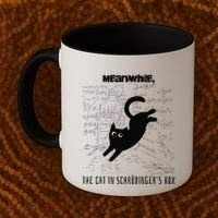Funny SchröDingerS Cat Quantum Physics Scientists Nerd Coffee Mug thumb 2