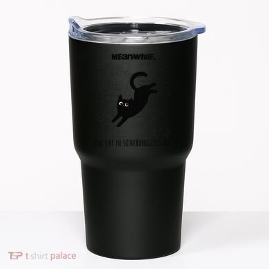Funny SchröDingerS Cat Quantum Physics Scientists Nerd Tumbler