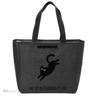 Funny SchröDingerS Cat Quantum Physics Scientists Nerd Tote Bag