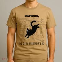 Funny SchröDingerS Cat Quantum Physics Scientists Nerd T-Shirt thumb 3