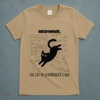 Funny SchröDingerS Cat Quantum Physics Scientists Nerd T-Shirt thumb 5