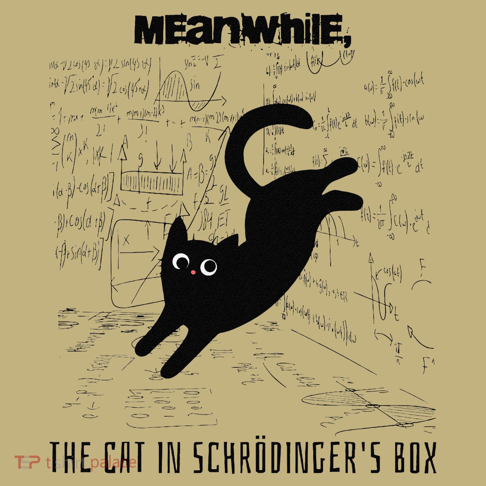 Funny SchröDingerS Cat Quantum Physics Scientists Nerd Mousepad