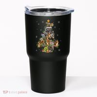 Funny Squirrel Christmas Tree Squirrel Lover Xmas Gifts TShirt Tumbler thumb 0
