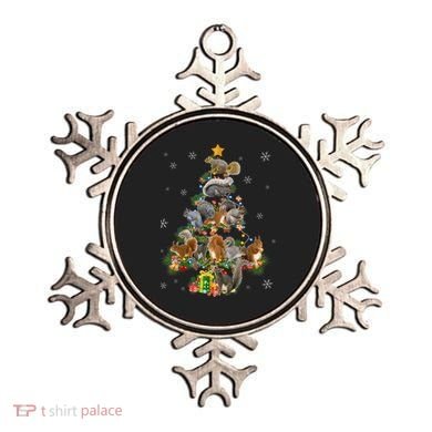 Funny Squirrel Christmas Tree Squirrel Lover Xmas Gifts TShirt Ornament