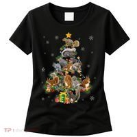 Funny Squirrel Christmas Tree Squirrel Lover Xmas Gifts TShirt Women's T-Shirt thumb 0