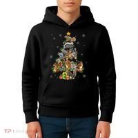 Funny Squirrel Christmas Tree Squirrel Lover Xmas Gifts TShirt Kids Hoodie thumb 4