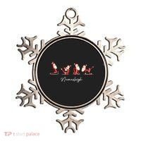 Funny Santa Claus Yoga Pose Namasleigh Namaste Christmas Ornament thumb 0
