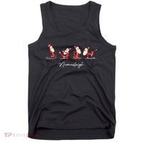 Funny Santa Claus Yoga Pose Namasleigh Namaste Christmas Tank Top thumb 0