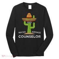 Fun School Counselor Humor Gifts Long Sleeve Shirt thumb 0