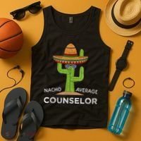 Fun School Counselor Humor Gifts Tank Top thumb 4