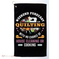Funny Sewing Cool Gift If You See Me With A Seam Ripper Cool Gift Cool Gift Golf Towel thumb 0