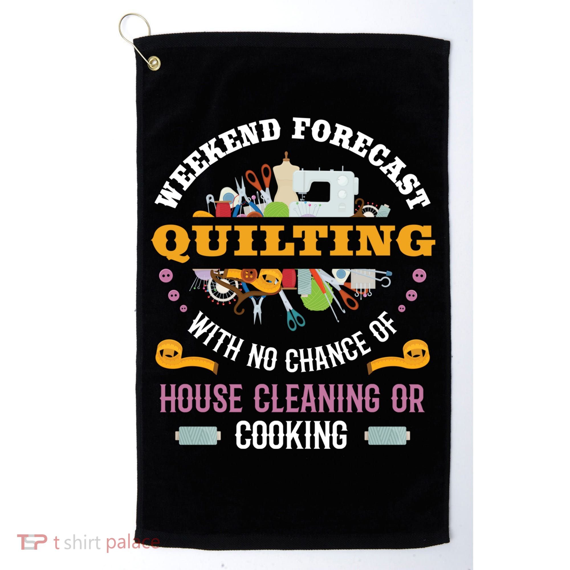 Funny Sewing Cool Gift If You See Me With A Seam Ripper Cool Gift Cool Gift Golf Towel