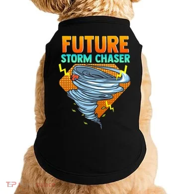 Future Storm Chaser Tornado Hurricane & Thunderstorms Doggie Tank