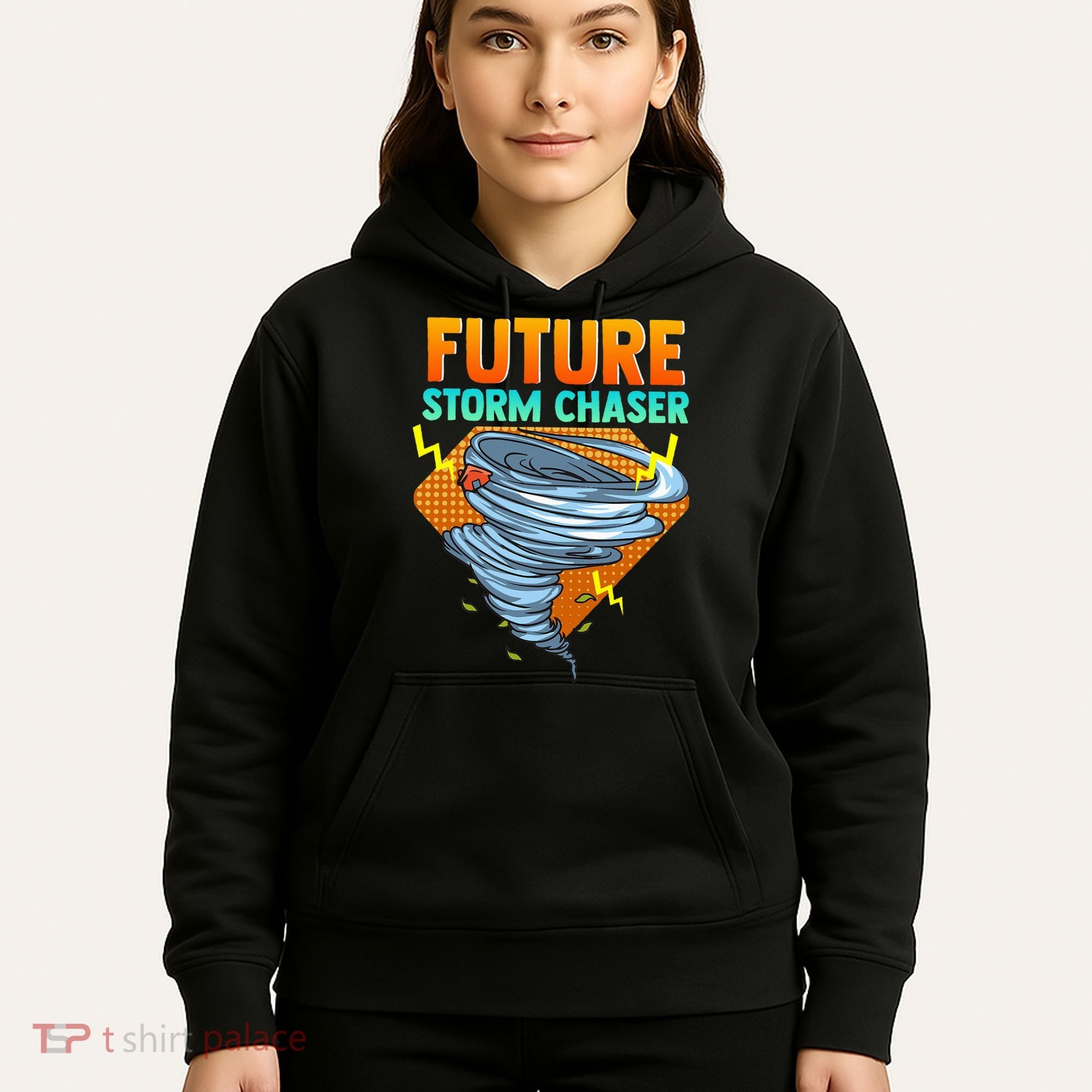 Future Storm Chaser Tornado Hurricane & Thunderstorms Hoodie