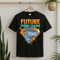 Future Storm Chaser Tornado Hurricane & Thunderstorms T-Shirt thumb 2