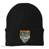 Future Storm Chaser Tornado Hurricane & Thunderstorms Beanie thumb 0