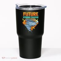 Future Storm Chaser Tornado Hurricane & Thunderstorms Tumbler thumb 0